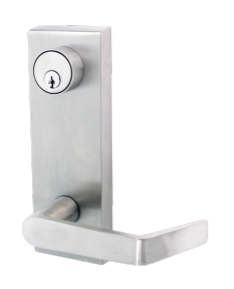 Cal-Royal ESC3305 Storeroom Exit Device Escutcheon Lever Trim - Stainless Steel
